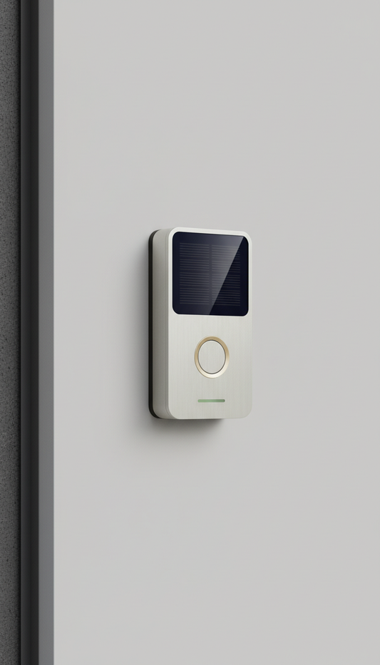 Solar Doorbell System with Two-Way Audio