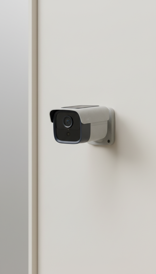 Solar Security Camera with Night Vision